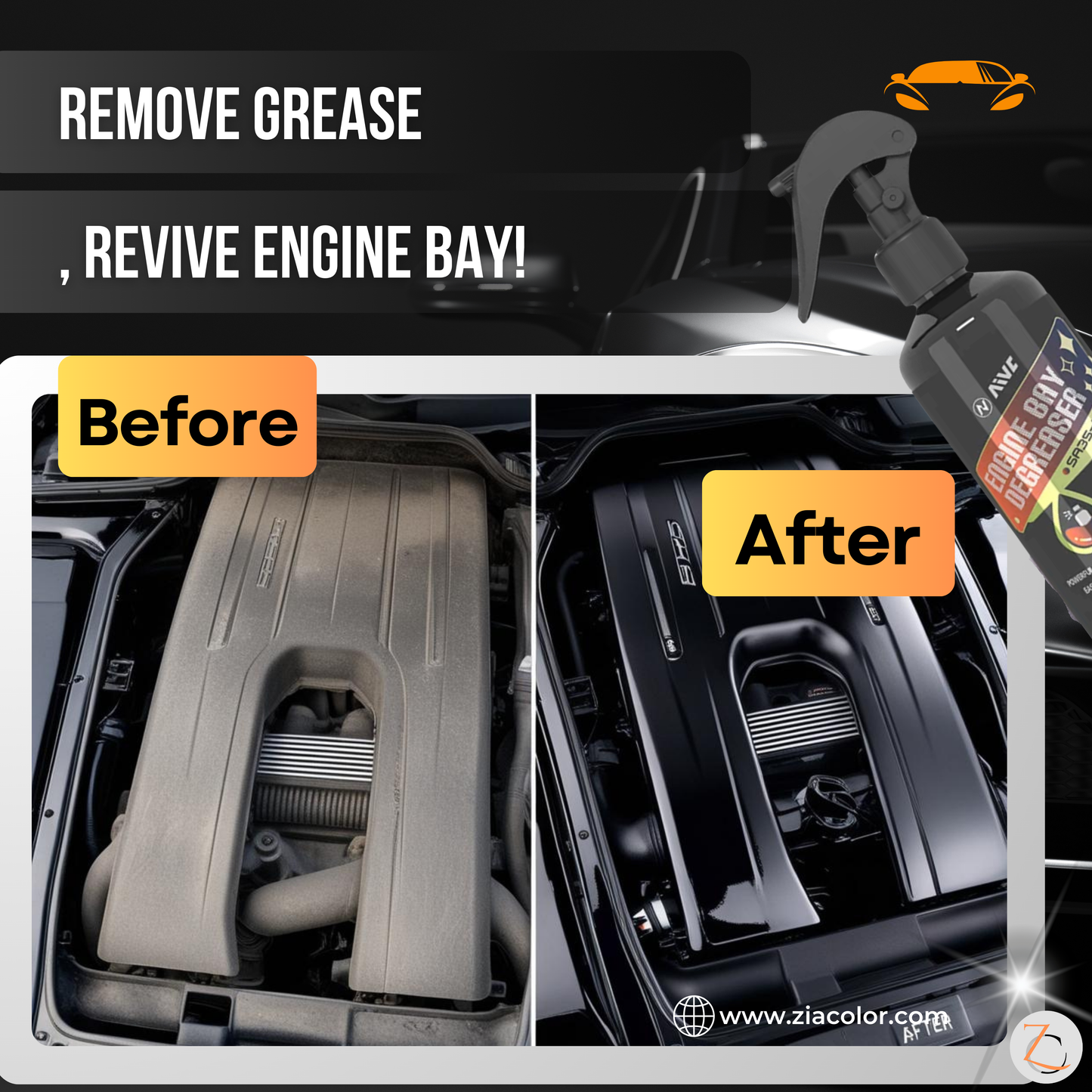 Car Engine Bay Cleaner